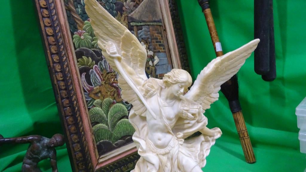 beeld, Antiek en Kunst, Ophalen of Verzenden, Beeld, Europa, Gemerkt