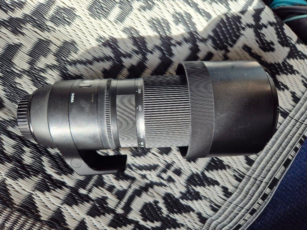 Sigma Telelens 600mm voor Canon, Audio, Tv en Foto, Fotografie | Lenzen en Objectieven, Ophalen, Gebruikt, Telelens, Zoom