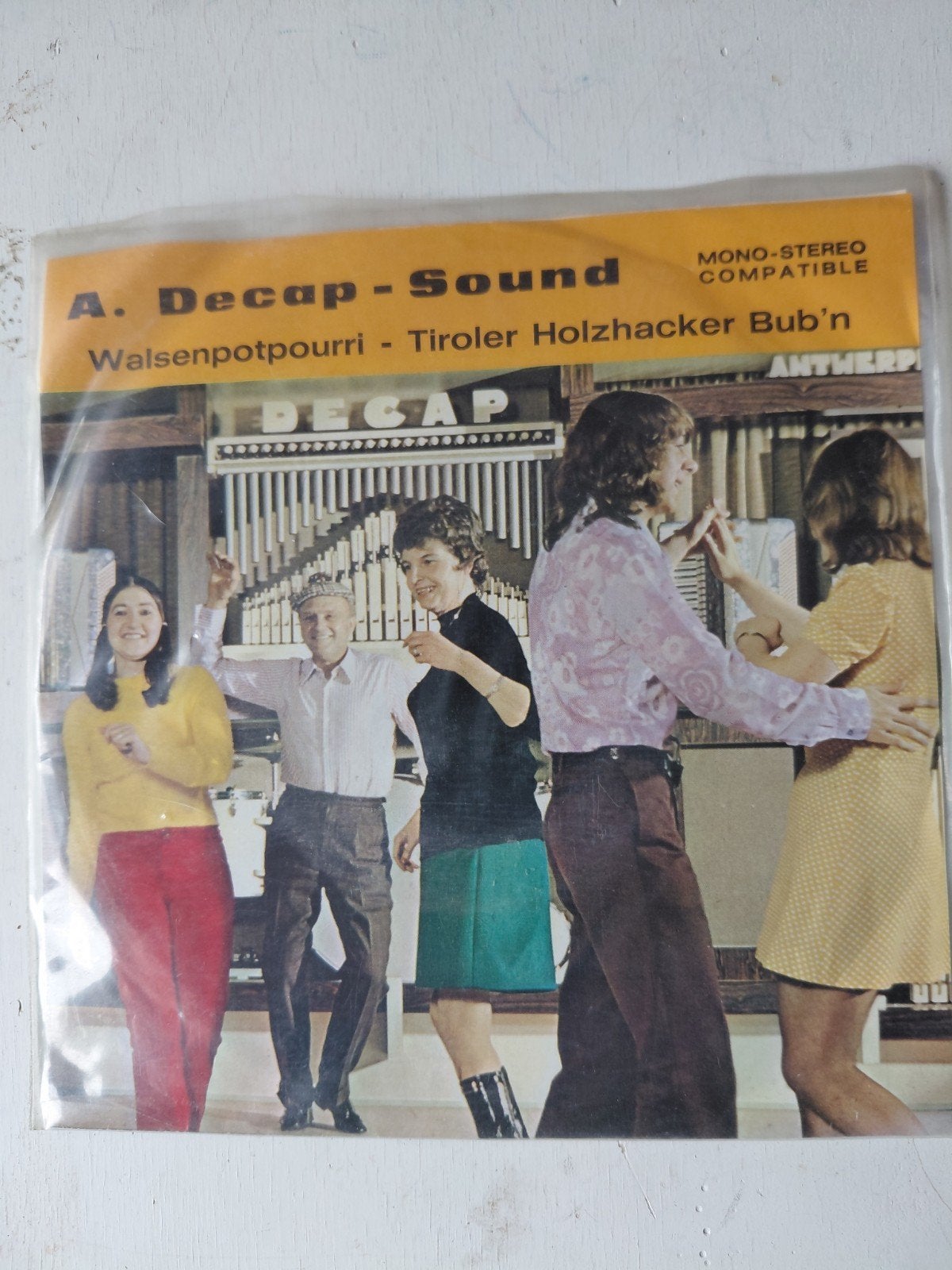 A. Decap - Sound - Walsenpotpourri / Tiroler Holzhacker Bub', Gebruikt, 7 inch, Overige soorten, Ophalen of Verzenden
