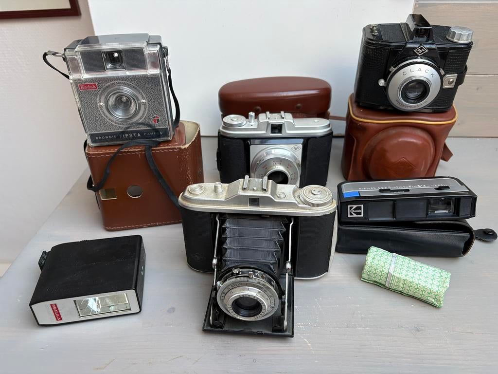 Foto camera’s 5 stuks, Ophalen of Verzenden, Gebruikt, Compact, Overige Merken