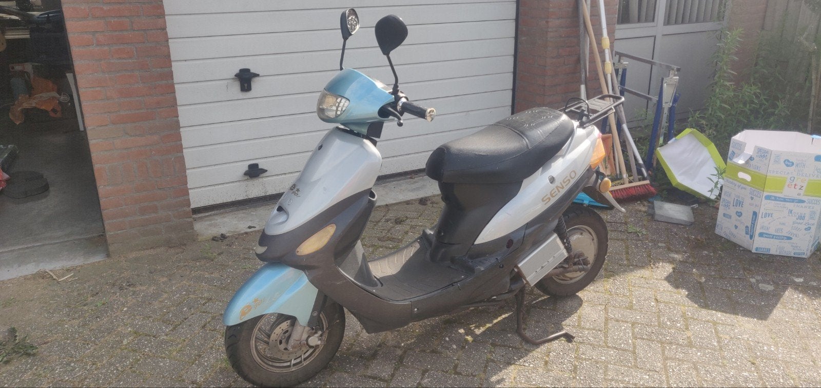 Senso Elektrische Scooter (Opknapper/Loop- of Sloop) - Geel, Ophalen, Gebruikt, Maximaal 45 km/u, Senso