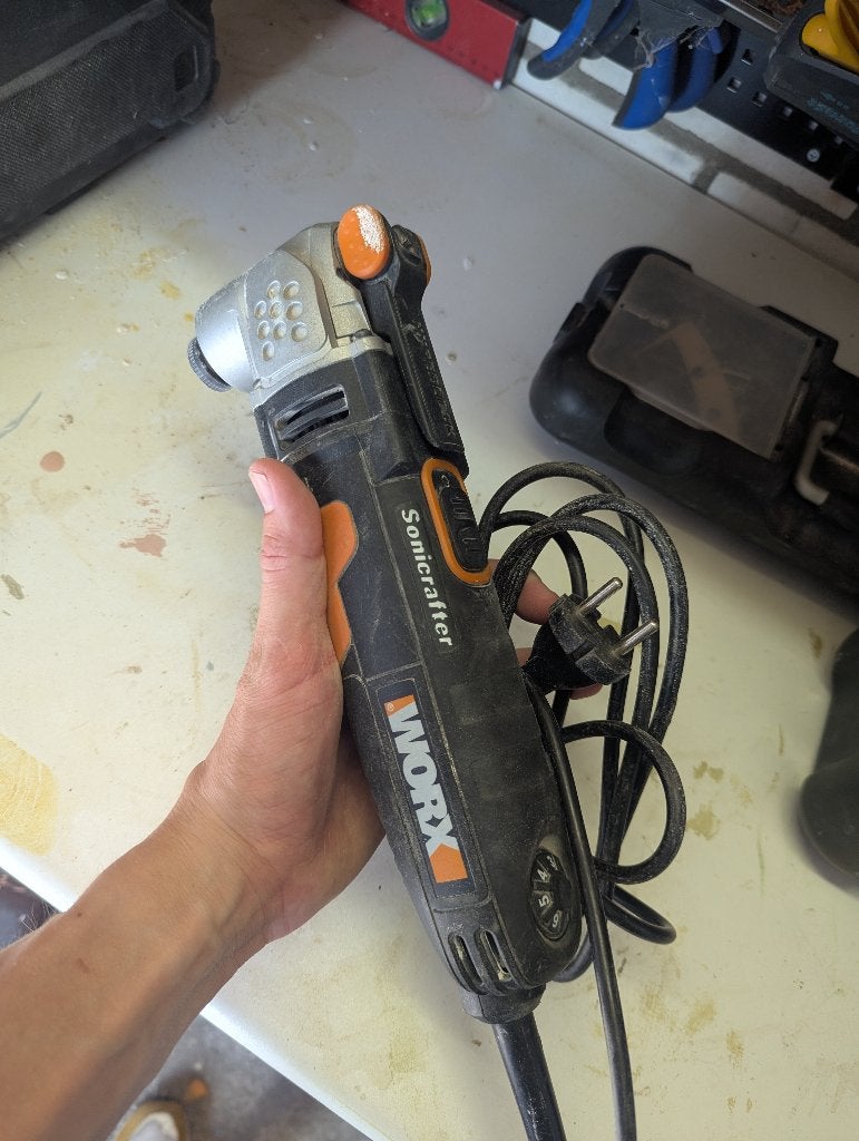 Worx Sonicrafter multitool WX685.11, Ophalen of Verzenden, Gebruikt
