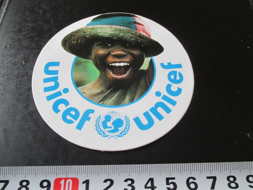 sticker 181 UNICEF, Verzamelen, Ophalen, Zo goed als nieuw