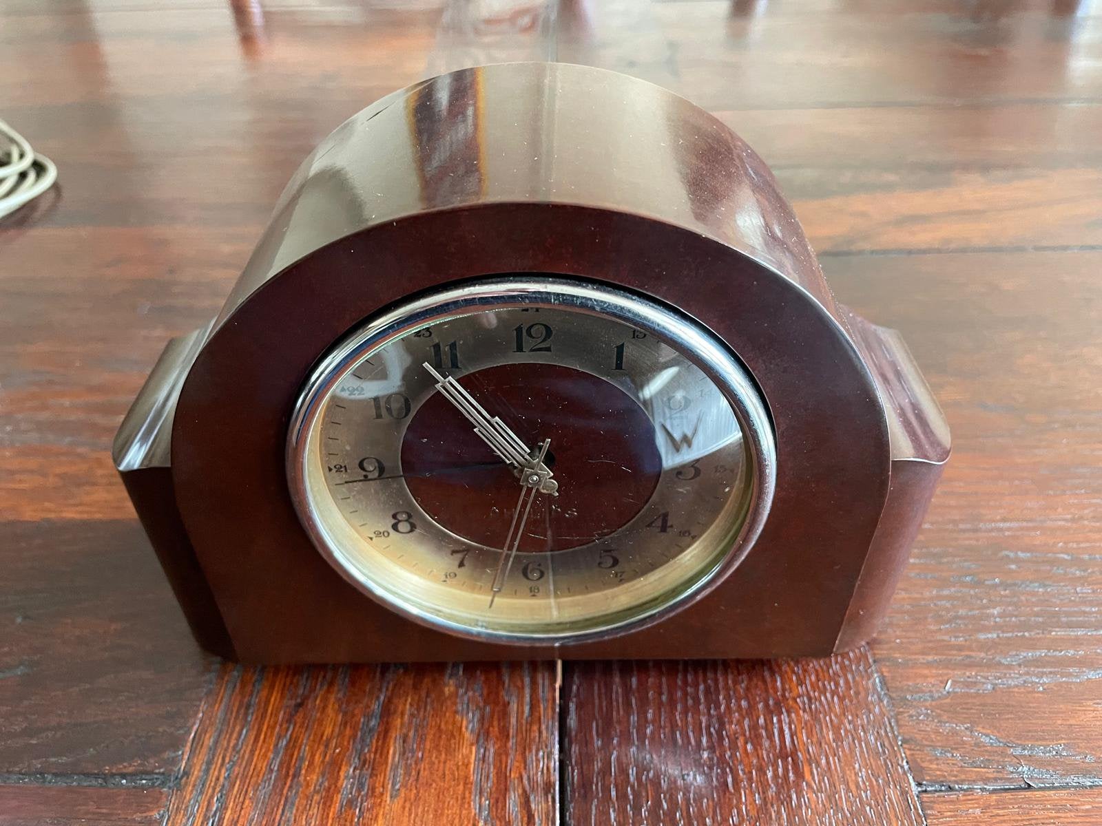 Philips bakelieten pendule, Ophalen of Verzenden, Gebruikt