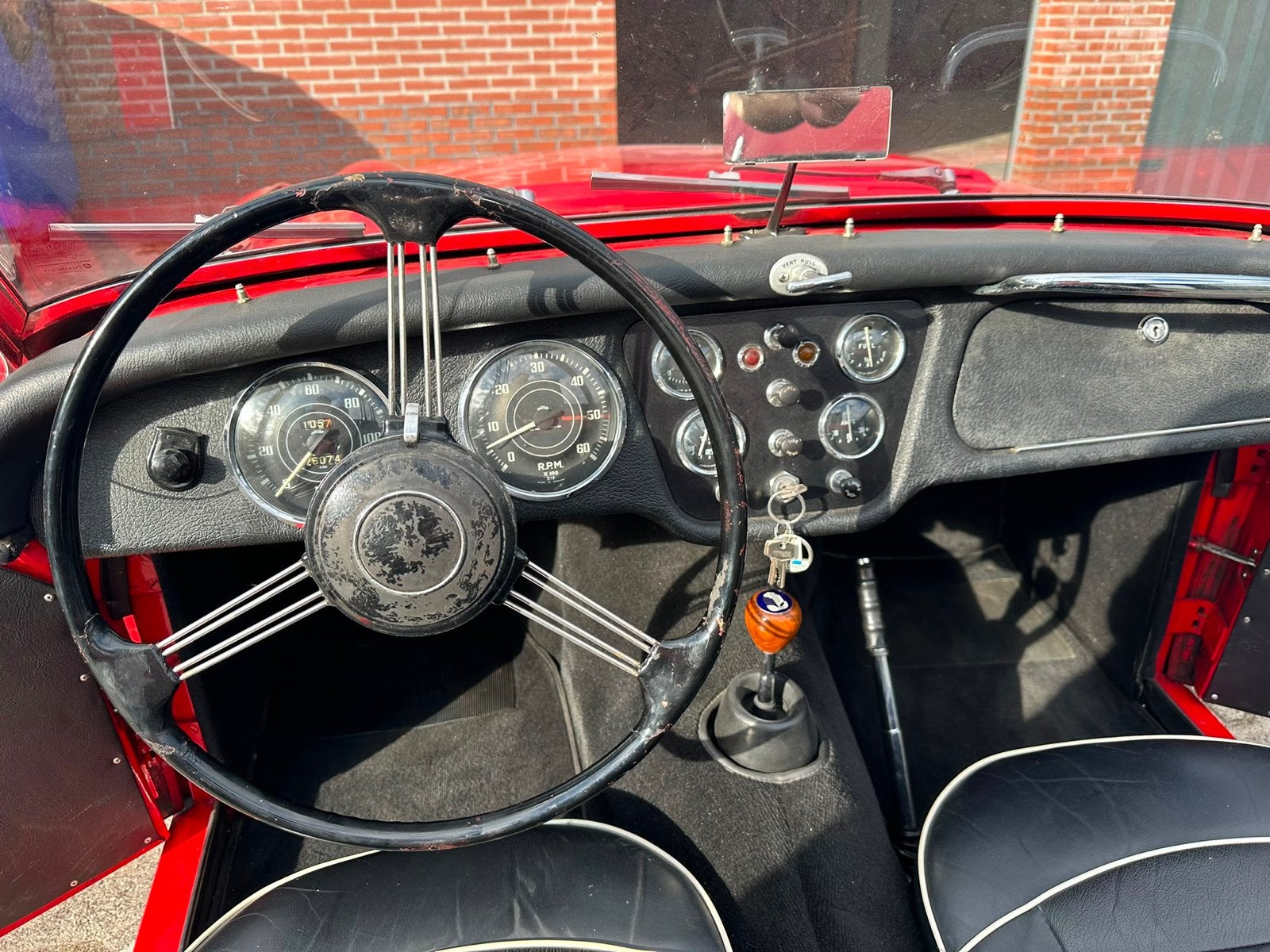 Triumph TR3 - 1959 - Rood - Oldtimer, foto 12