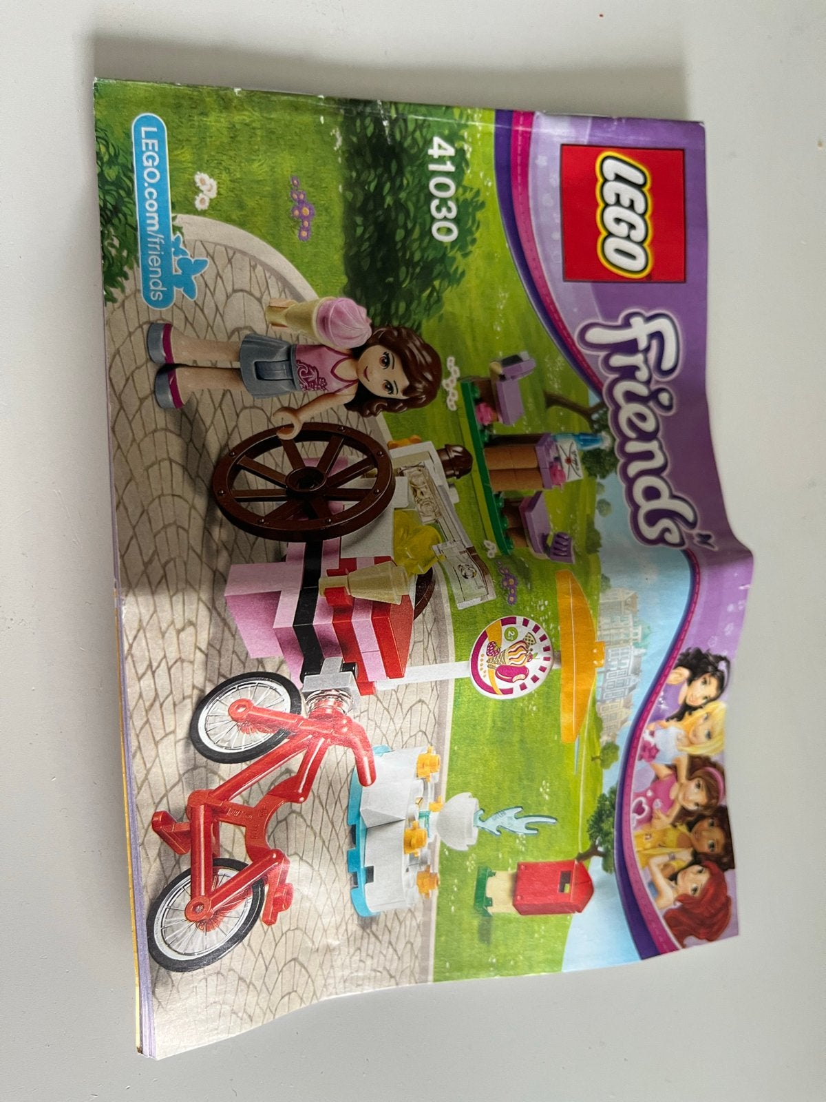 LEGO Friends 41030 Olivia's IJscokar - Compleet, Ophalen of Verzenden, Zo goed als nieuw