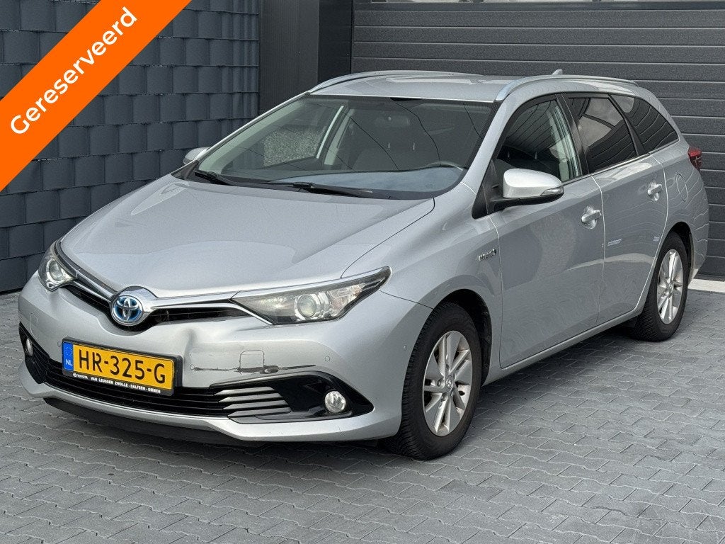 Toyota Auris Touring Sports 1.8 Hybrid Comfort *NAVI/CAMERA, Auto's, Automaat, Stof, Gebruikt, Origineel Nederlands