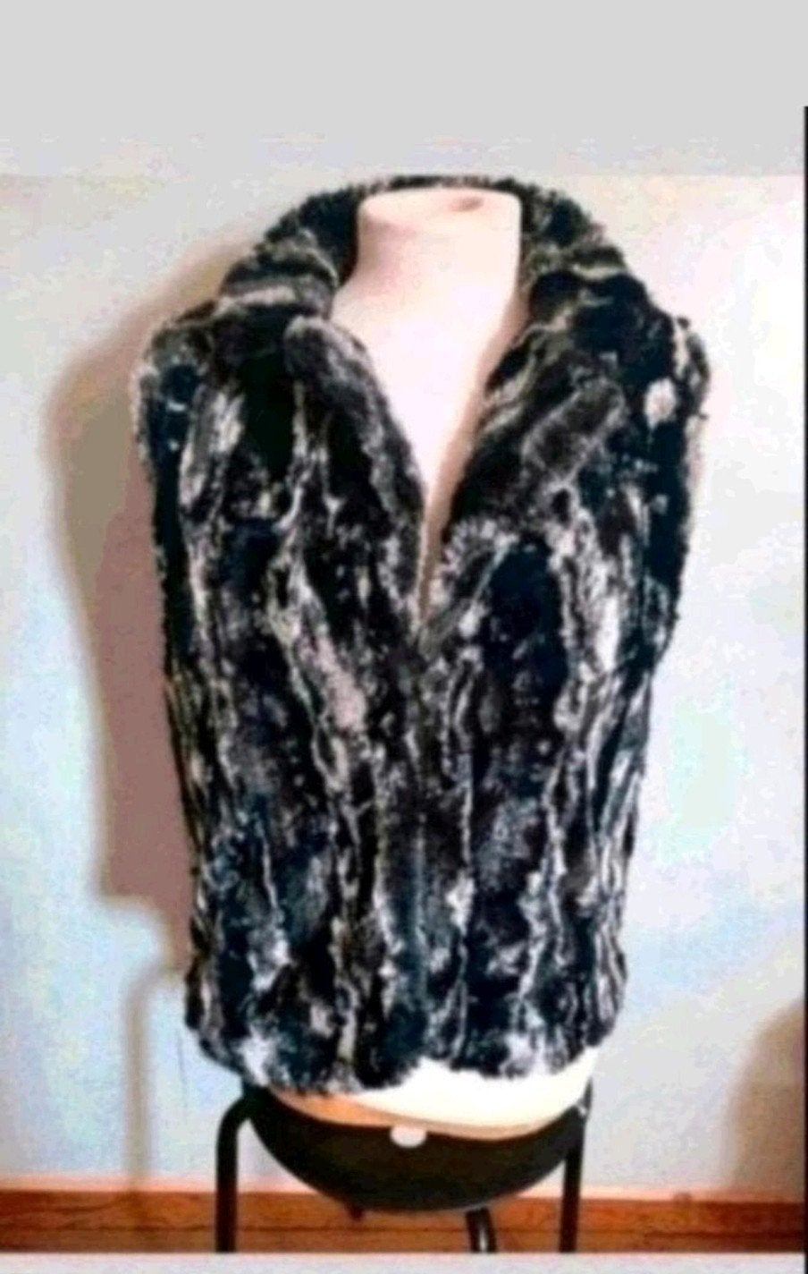 Pescara zwart bont vest, Kleding | Dames, Bodywarmers, Zwart, Maat 42/44 (L), Pescara, Ophalen of Verzenden