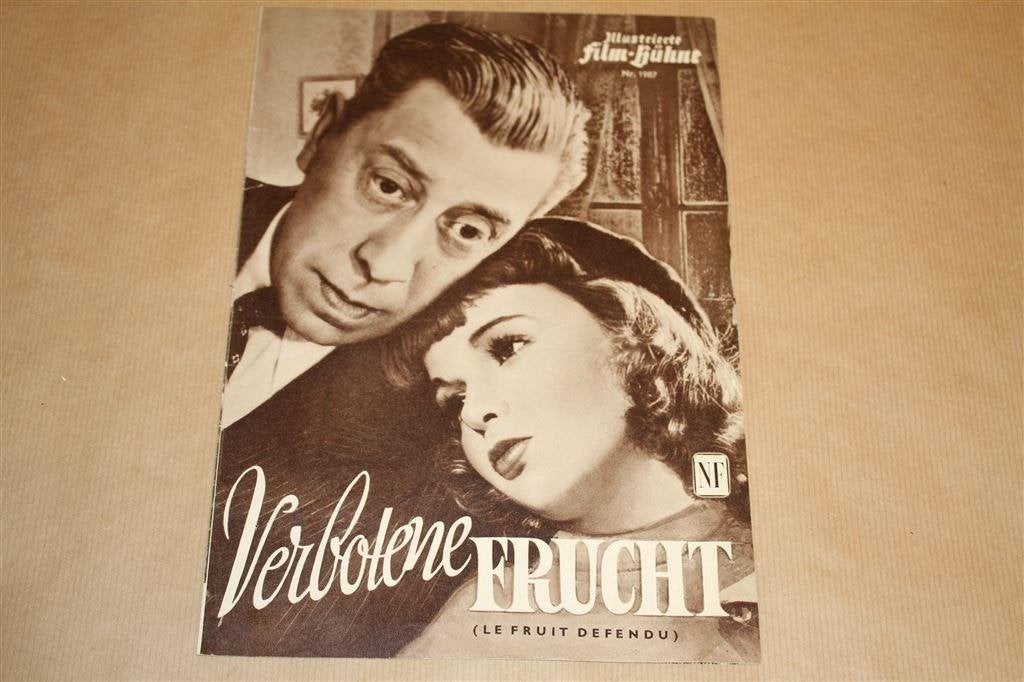 Illustrierte Film-Bühne - Verbotene Frucht - Fernandel 1952, Ophalen of Verzenden, Zo goed als nieuw
