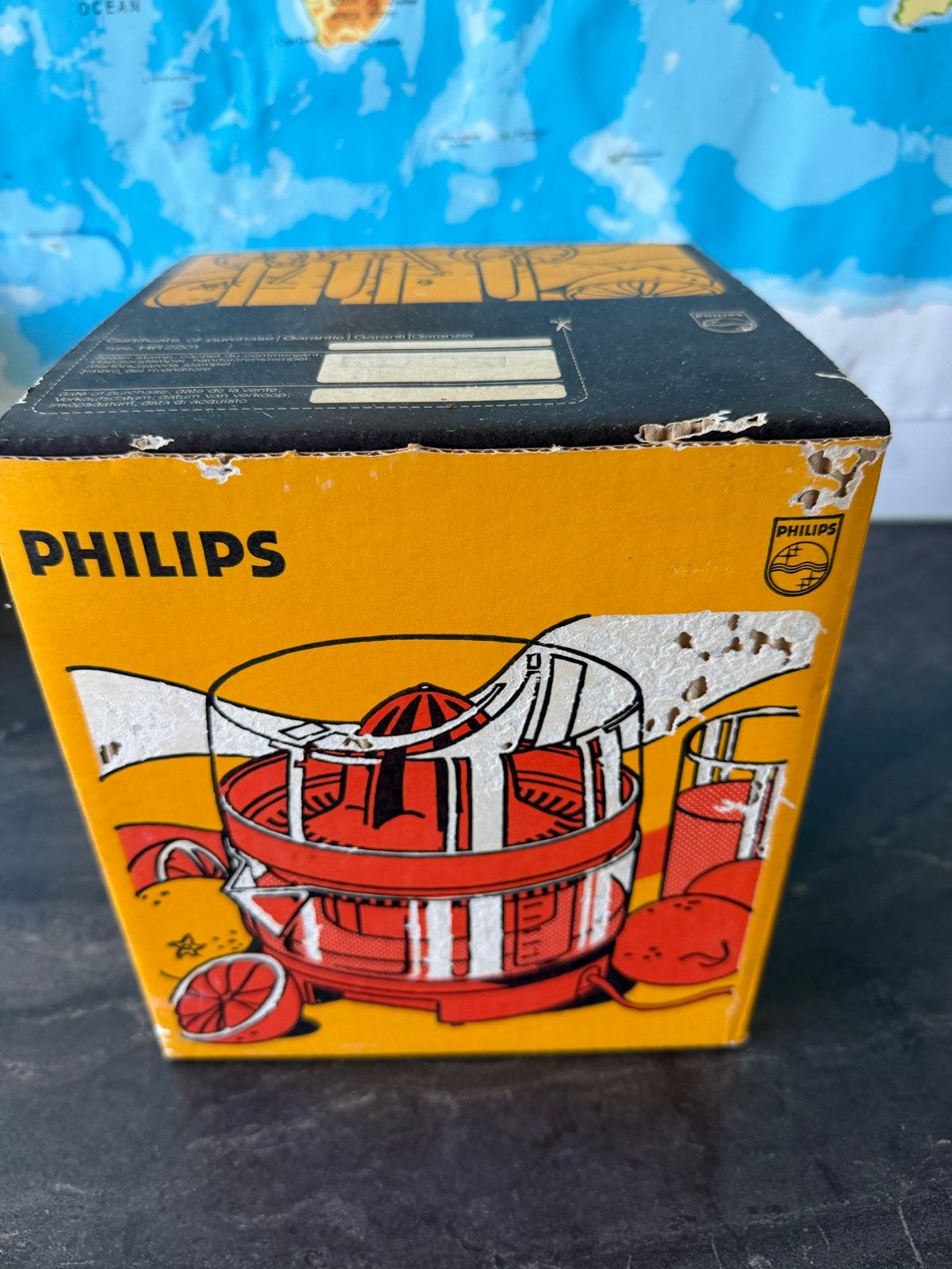 Vintage Philips HR 2201 Citruspers - Nieuw in doos, Ophalen of Verzenden, Nieuw
