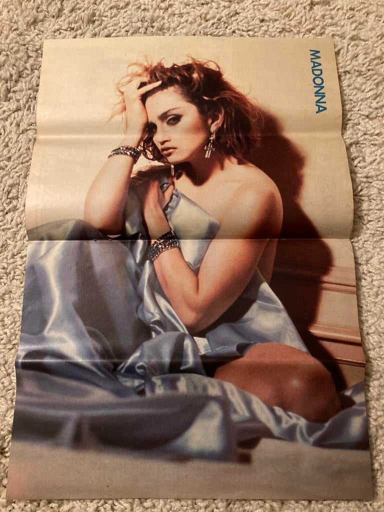 A3 Poster MADONNA, Verzamelen, Posters, Ophalen of Verzenden, Zo goed als nieuw, A1 t/m A3, Muziek