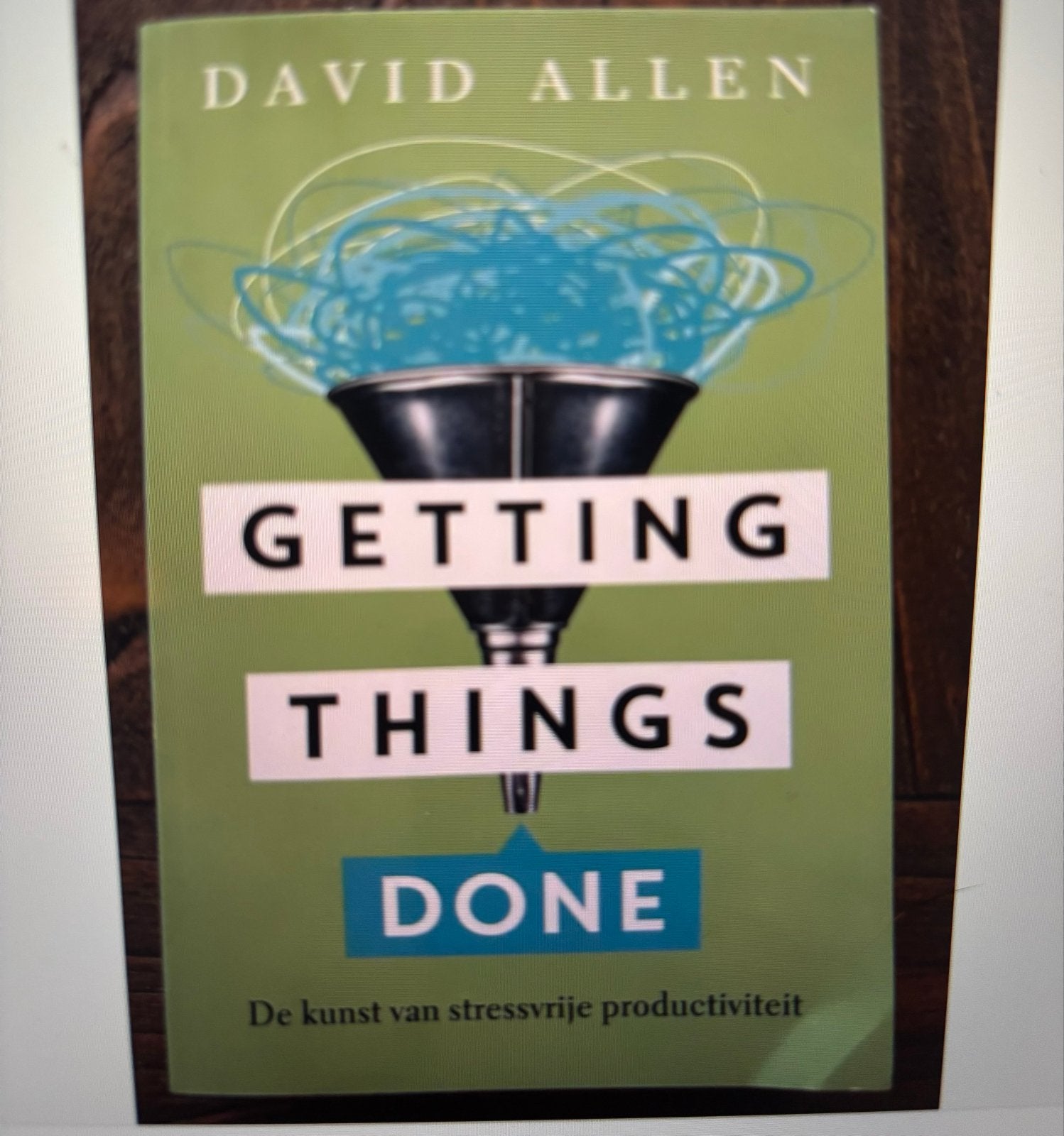 Getting Things Done - De kunst van stressvrije productivitei, Ophalen of Verzenden, Gamma, Gelezen, Niet van toepassing