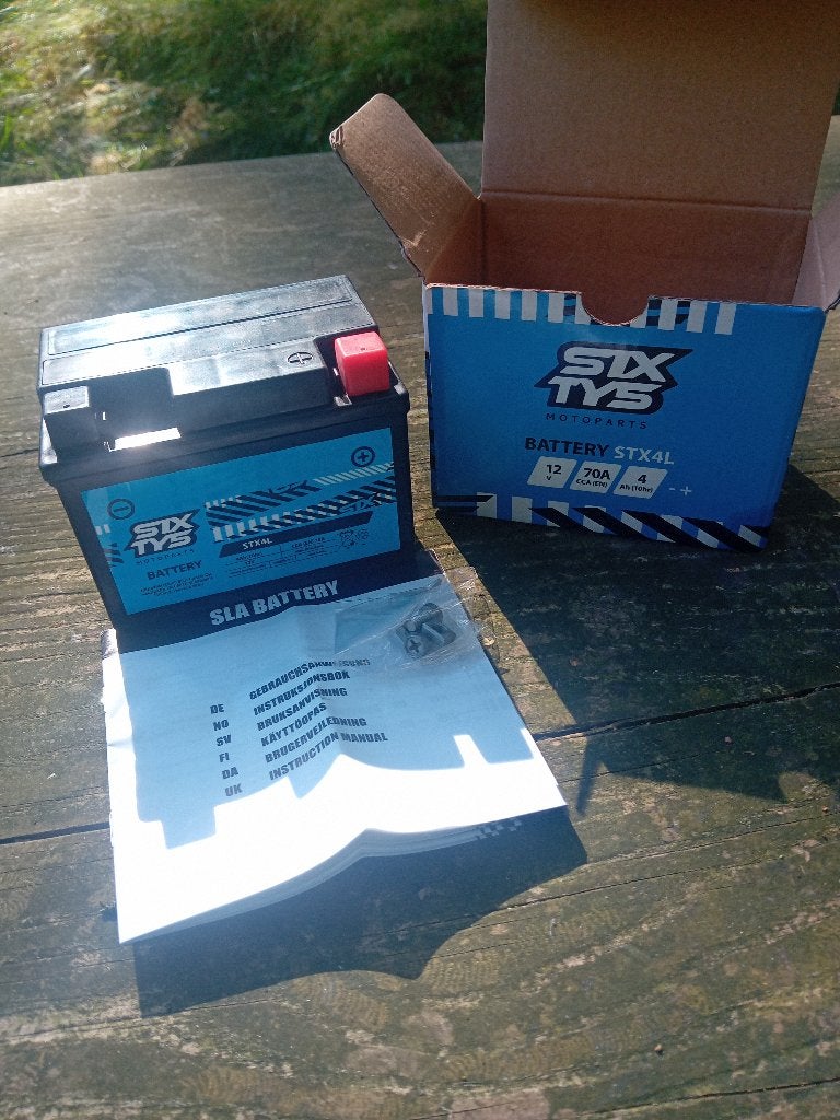 Accu STX4L 12Volt, Ophalen of Verzenden, Nieuw, Overige typen, Overige merken
