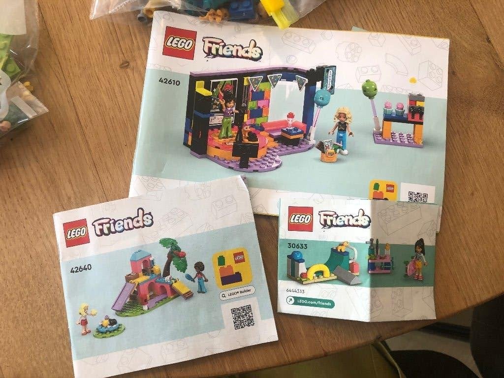 Drie Lego friends setjes 42610, 42640 en 30633, Inclusief instructies, Lego, Friends, Ophalen of Verzenden