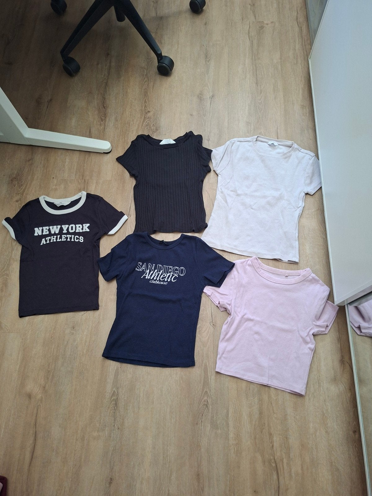 Topjes shirtjes 158/164, Ophalen of Verzenden, Gebruikt, Meisje, Shirt of Longsleeve