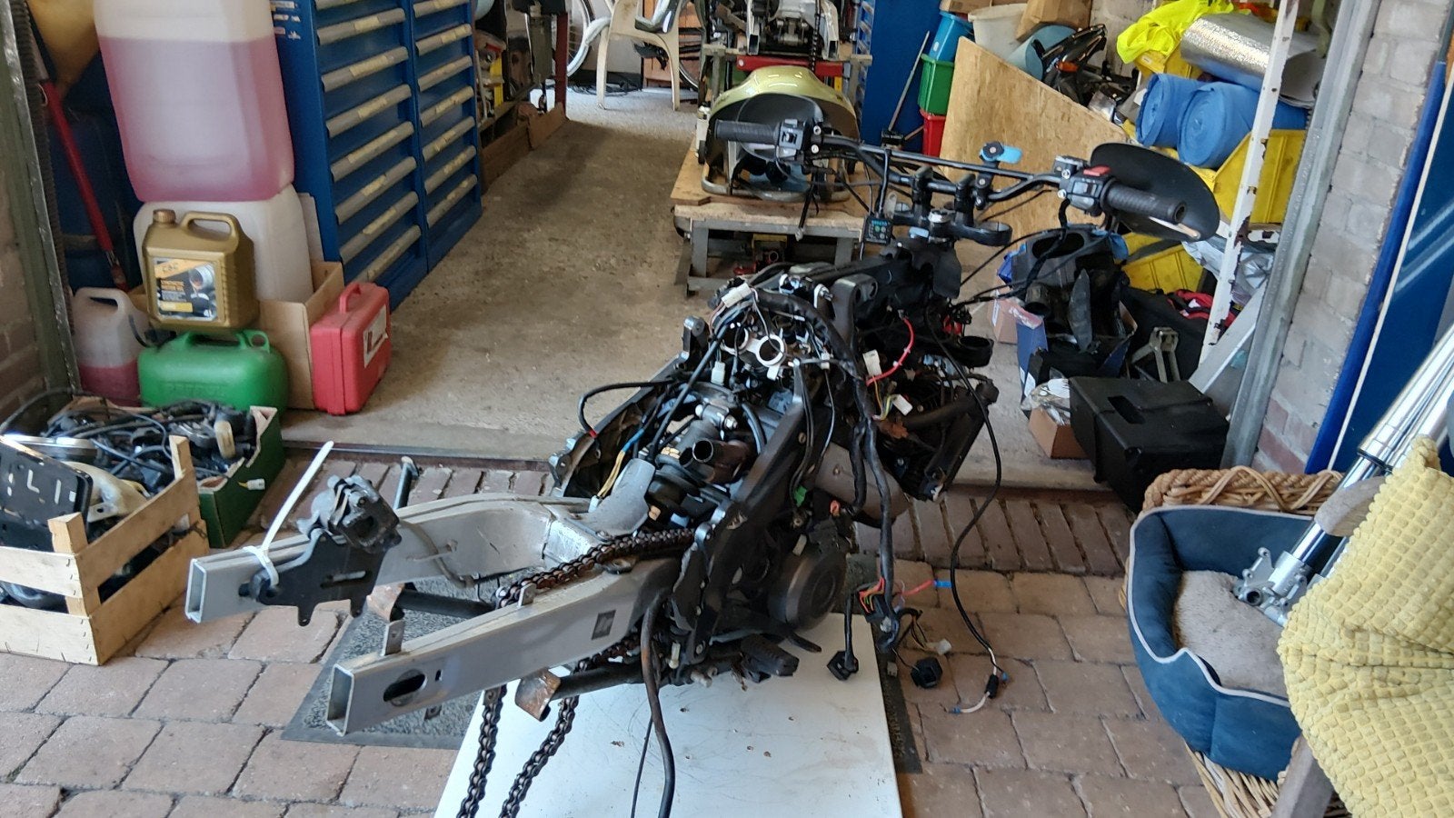 Aprilia Pegaso 650  2003  Motorblok Compleet - 19.000 km, Motoren, Onderdelen | Overige, Ophalen of Verzenden
