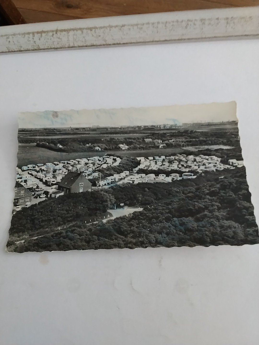 Oude Ansichtkaart Camping Dishoek Koudkerke Zeeland, Ophalen of Verzenden, 1960 tot 1980, Gelopen, Zeeland