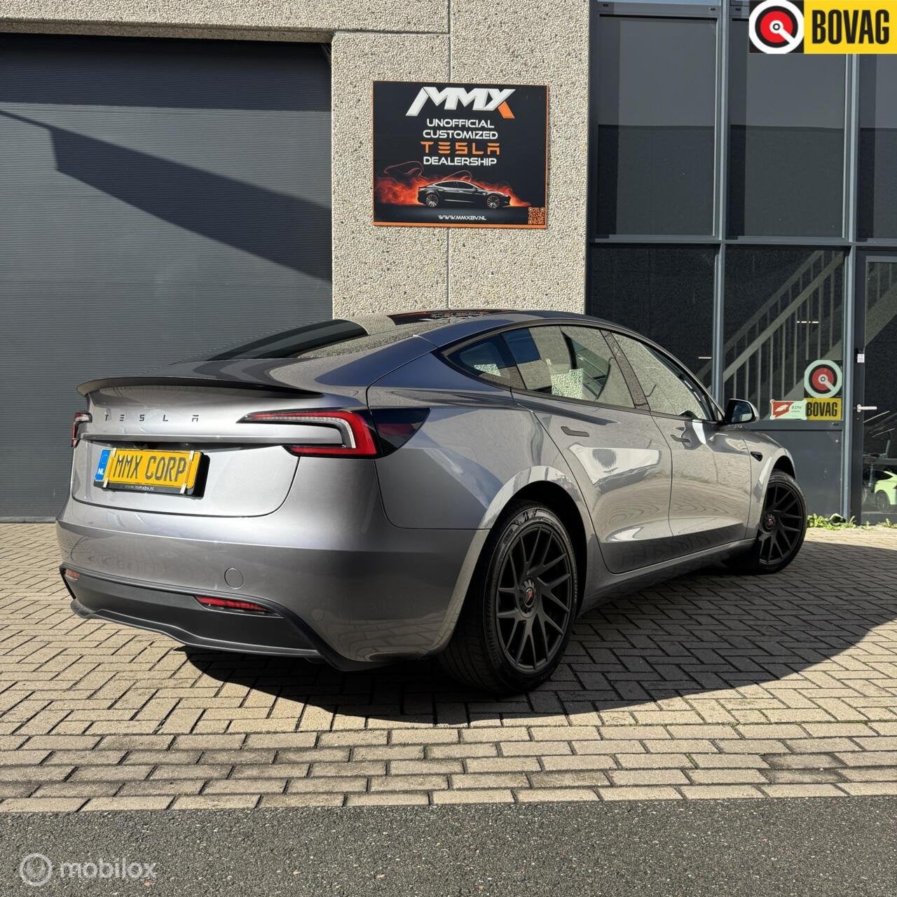 Tesla Model 3 Standard Range HIGHLAND + MMX PACK, Auto's, Automaat, Achterwielaandrijving, Gebruikt, Zwart