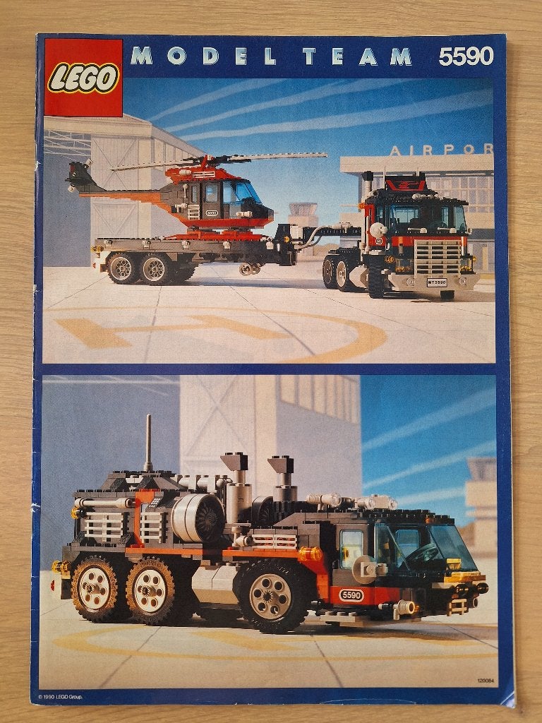 Lego Technic: MT 5590 Modelteam Whirl and Wheel, Super Truck, Gebruikt, Lego, Ophalen of Verzenden, Compleet