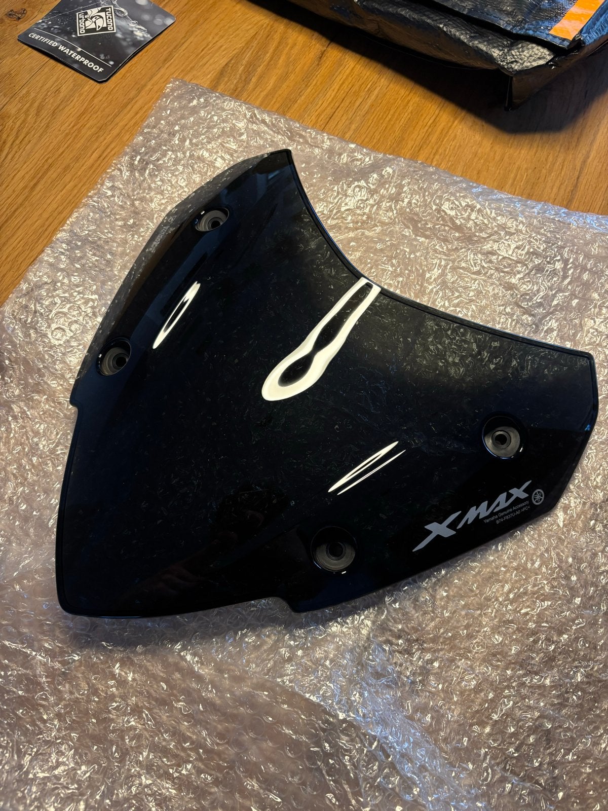 Yamaha XMAX Origineel Smoke Windscherm (17-21), Ophalen of Verzenden, Gebruikt