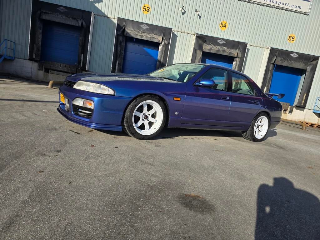 Nissan Skyline R33 GTS-T 1997 Sedan RB25DET, Auto's, 2498 cc, Handgeschakeld, Grijs, Particulier