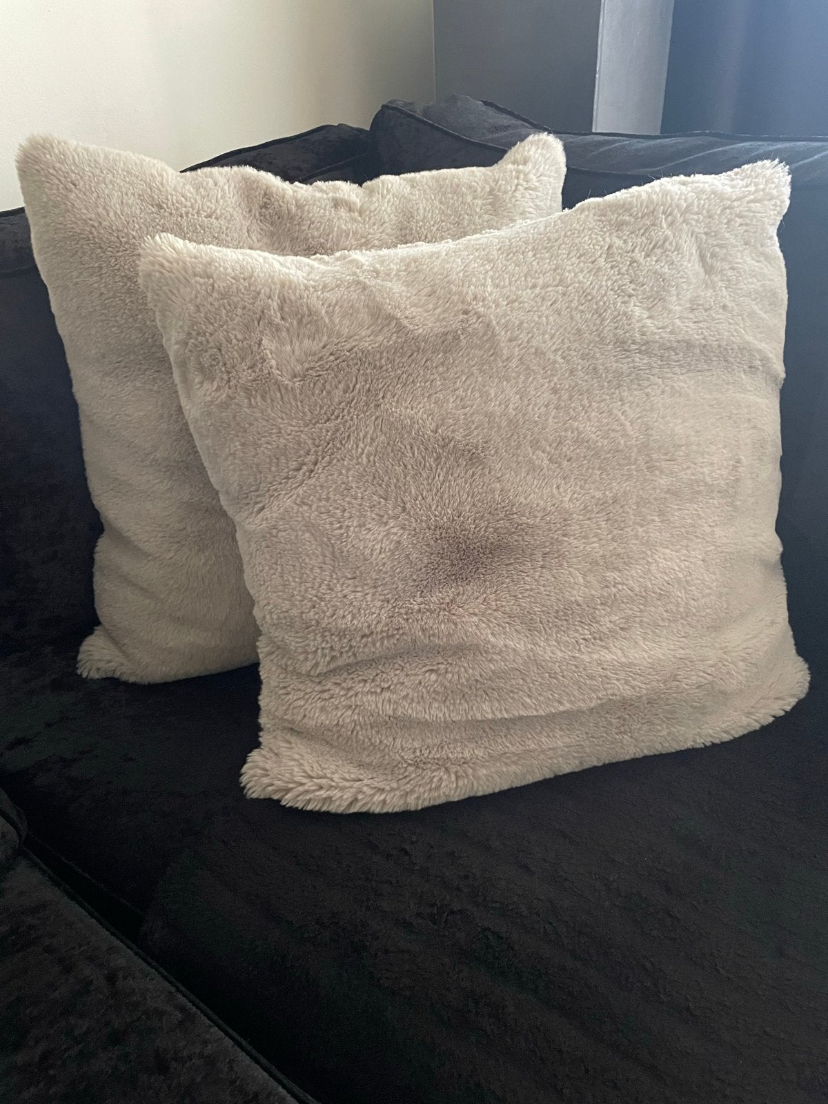 Dutch Decor Sierkussens pumice stone, Huis en Inrichting, Woonaccessoires | Kussens, Inclusief binnenkussen, Beige, Vierkant, Ophalen of Verzenden