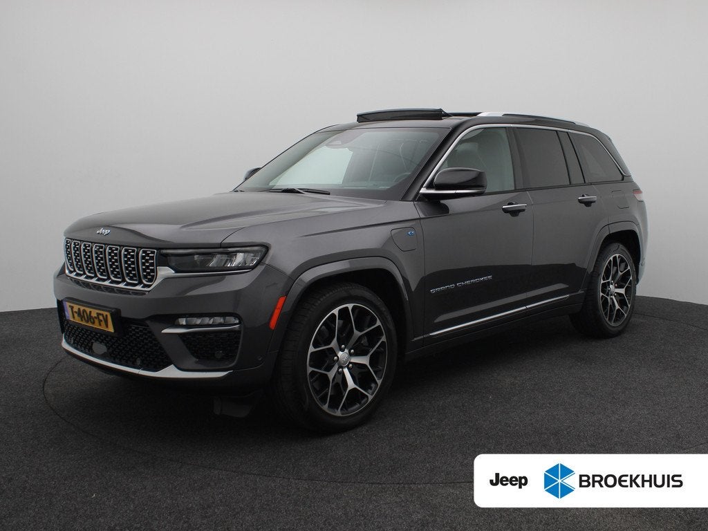 Jeep Grand Cherokee 2.0 Summit Reserve 4xe, Auto's, Jeep, Bedrijf, Te koop, Grand Cherokee, 360° camera, 4x4, ABS, Adaptive Cruise Control