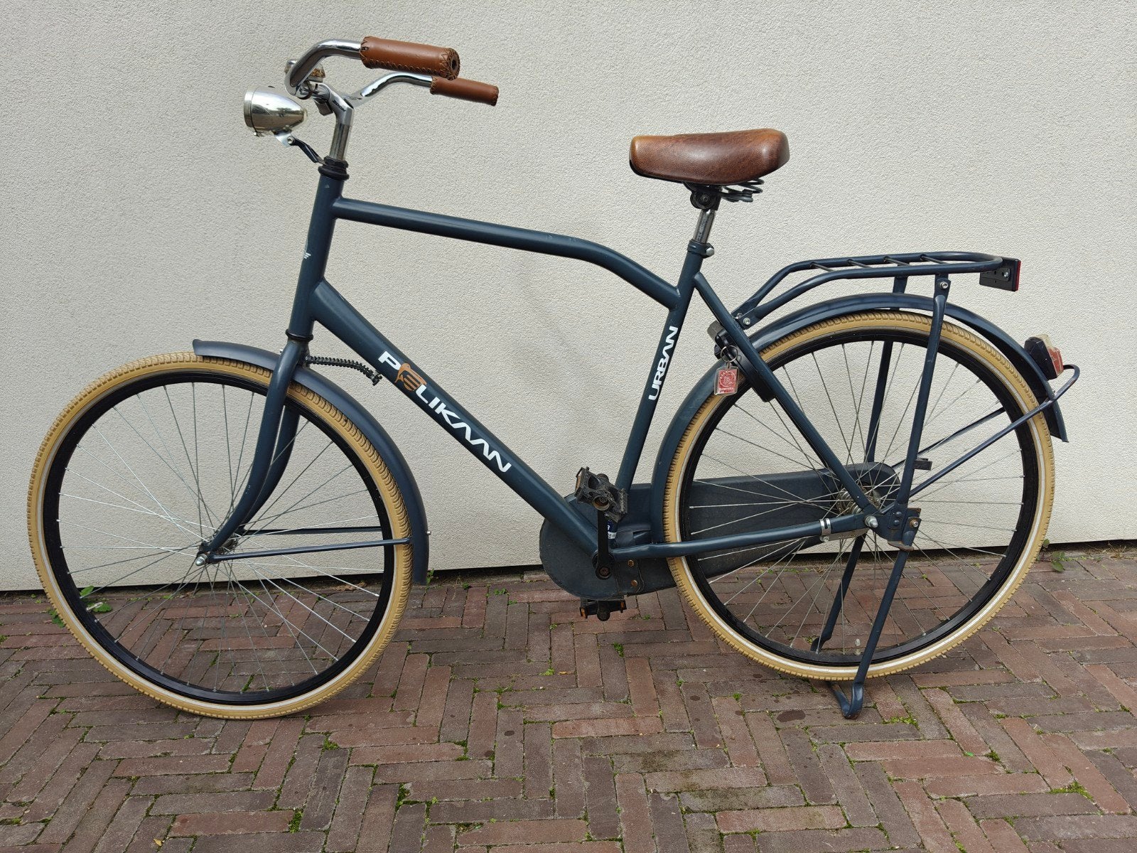 Pelikaan Urban Herenfiets, Ophalen, Gebruikt, Terugtraprem, Overige merken