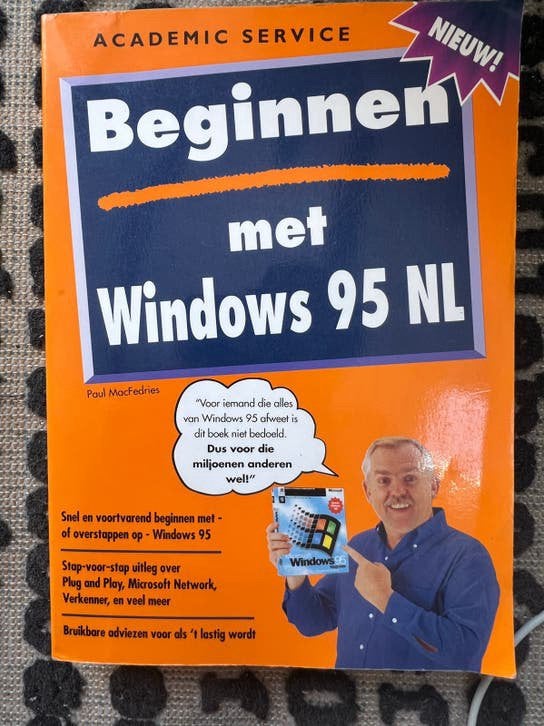 Beginnen met Windows 95 NL - Academic Service, Ophalen of Verzenden, Gelezen, Besturingssystemen