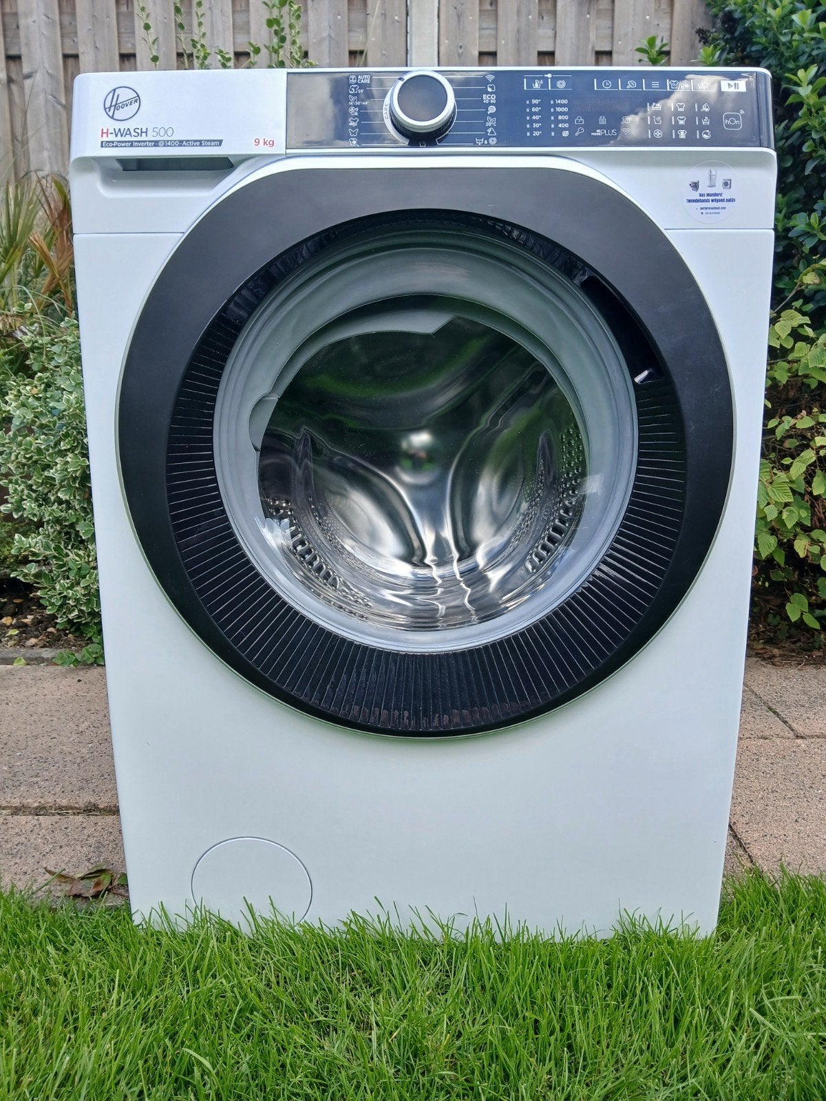 Hoover wasmachine 9kg, Witgoed en Apparatuur, 1200 tot 1600 toeren, 8 tot 10 kg, Ophalen of Verzenden, Zo goed als nieuw