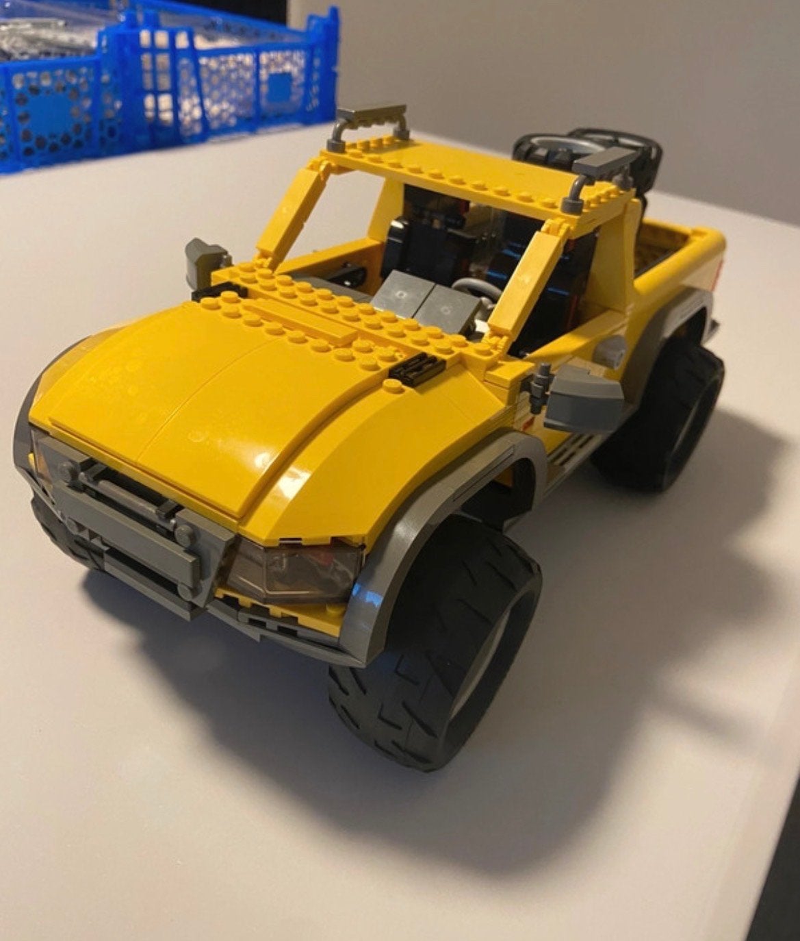 Lego Creator 4404 Land Busters - Gele Pick-up Truck, Lego, Ophalen of Verzenden, Zo goed als nieuw, Compleet