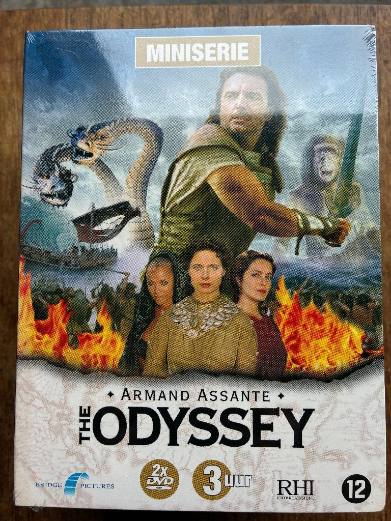 The Odyssey DVD (Miniserie 3 uur), Vanaf 12 jaar, Ophalen of Verzenden, Zo goed als nieuw