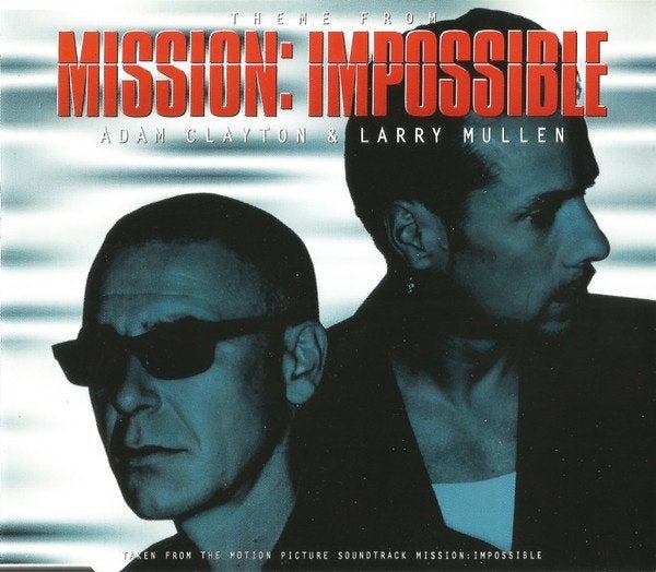 Adam Clayton & Larry Mullen - Theme From Mission: Impossible, Ophalen of Verzenden, Zo goed als nieuw, Overige genres