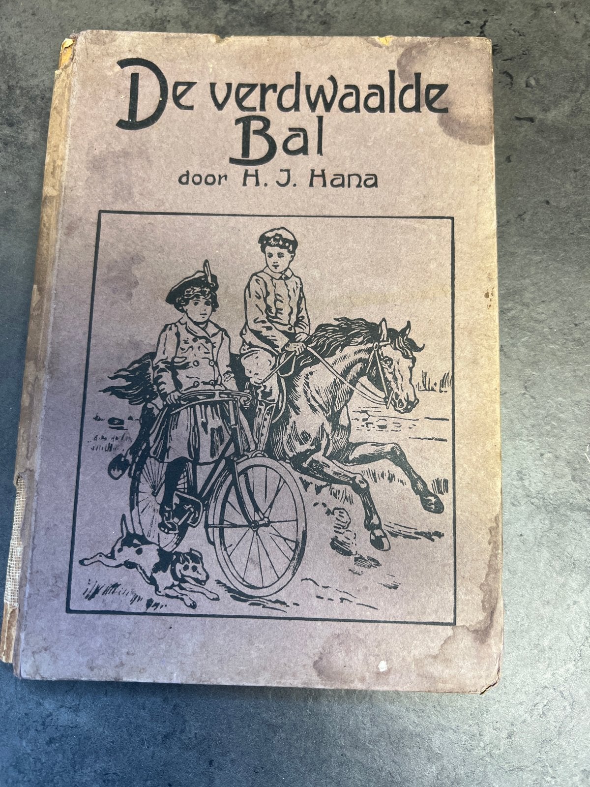 De Verdwaalde Bal - H.J. Hana (1923), Ophalen of Verzenden, Gelezen, Fictie algemeen