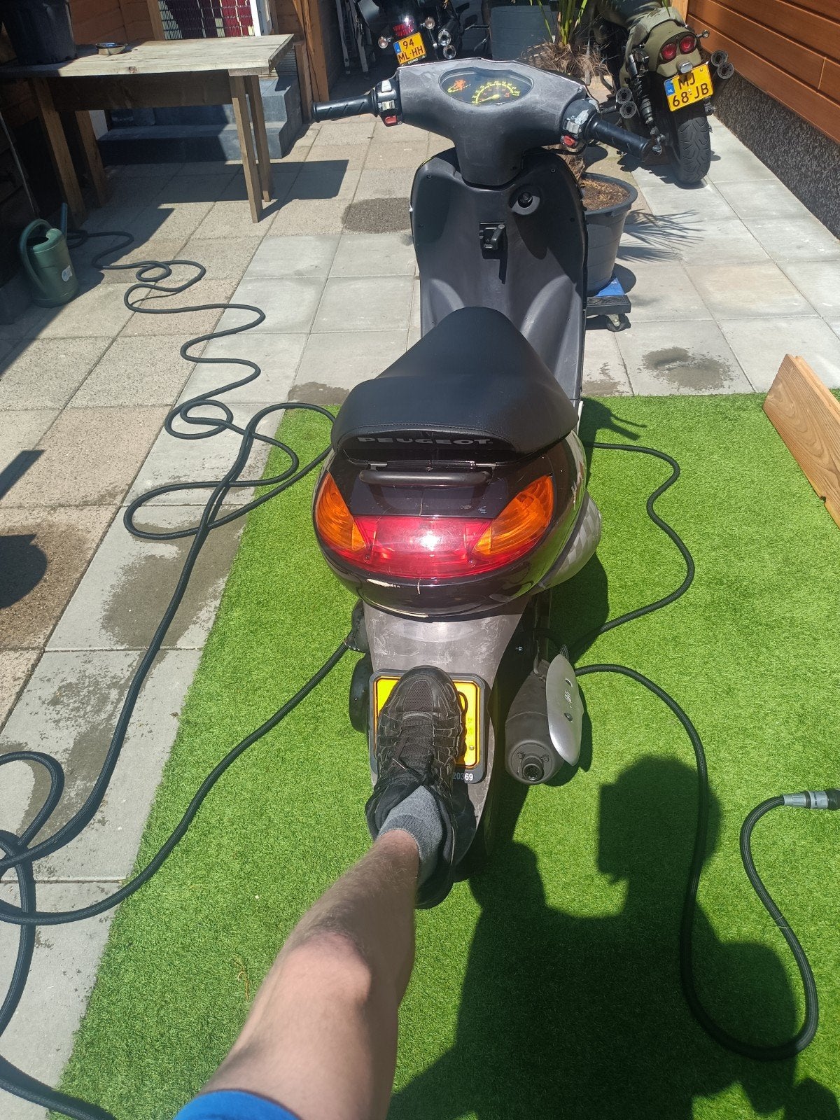 vivacity 50cc AC, Fietsen en Brommers, Scooters | Peugeot, Ophalen, Tweetakt, Gebruikt, Maximaal 45 km/u