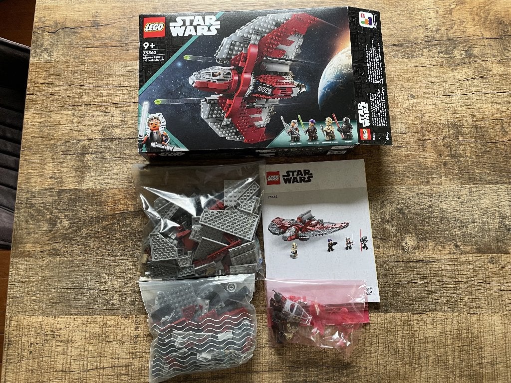 Lego Star Wars 75362: Ahsoka Tano's T-6 Jedi Shuttle GEOPEND, Star Wars, Lego, Ophalen of Verzenden, Zo goed als nieuw