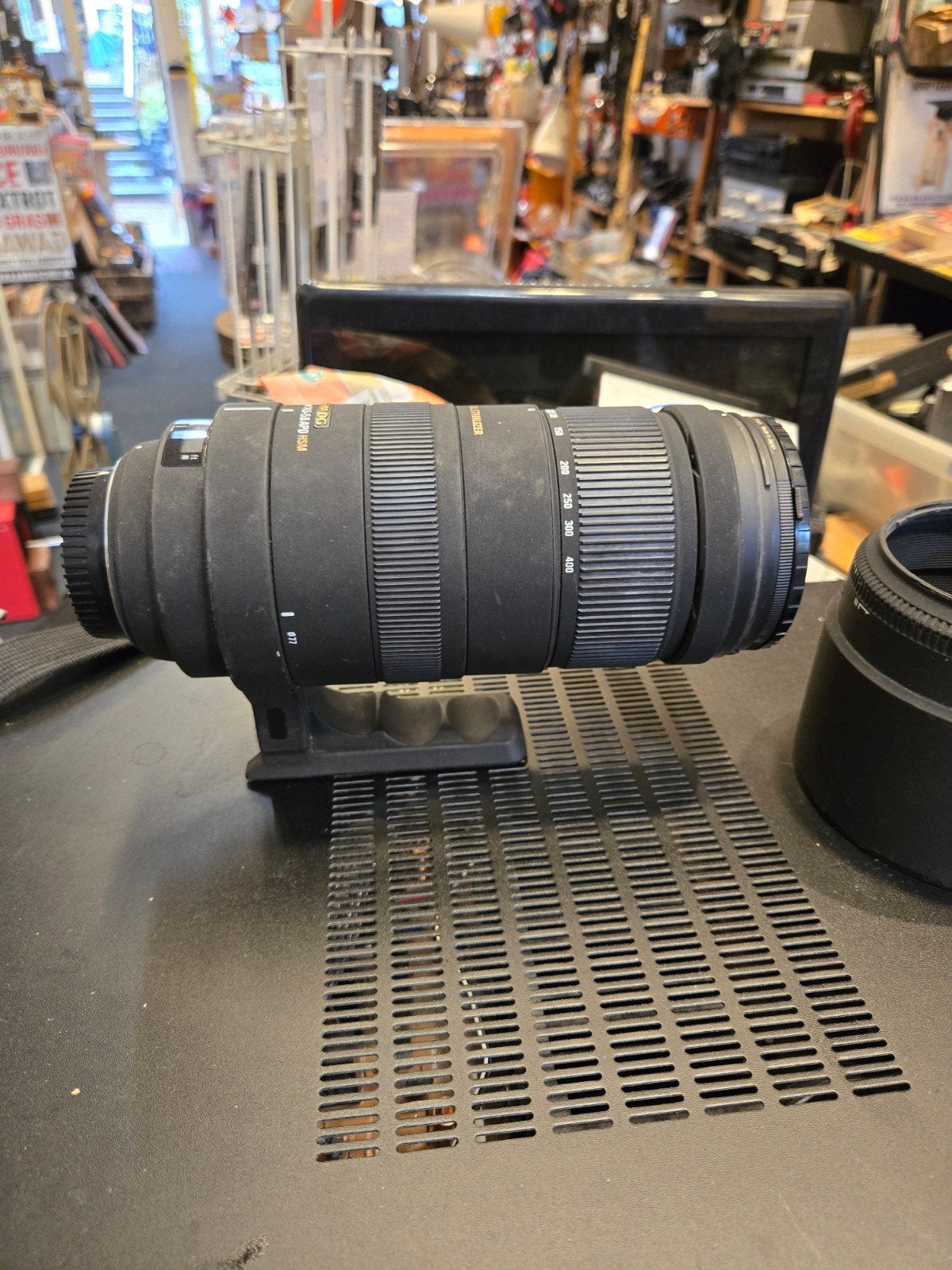 sigma DG nikon 120-400mm f4.5 - 5.6 apo hsm, Nikon, Zo goed als nieuw, Telelens, Autofocus