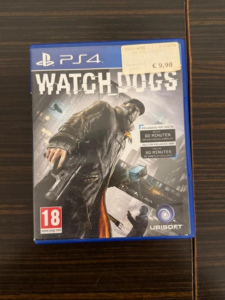 Watch Dogs, Vanaf 18 jaar, 1 speler, Zo goed als nieuw, Ophalen