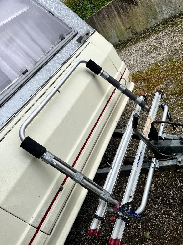 Fietsendrager caravan en camper, Ophalen, Zo goed als nieuw
