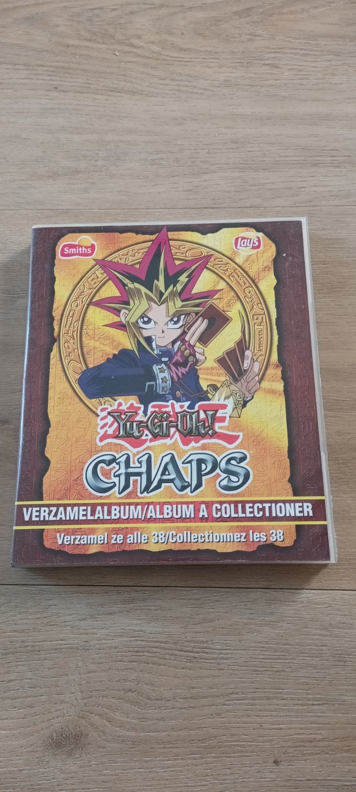 YU-GI-OH verzamelmap met 38 Chaps Compleet
Bevat 38 verschil, Hobby en Vrije tijd, Verzamelkaartspellen | Yu-gi-Oh!, Ophalen of Verzenden