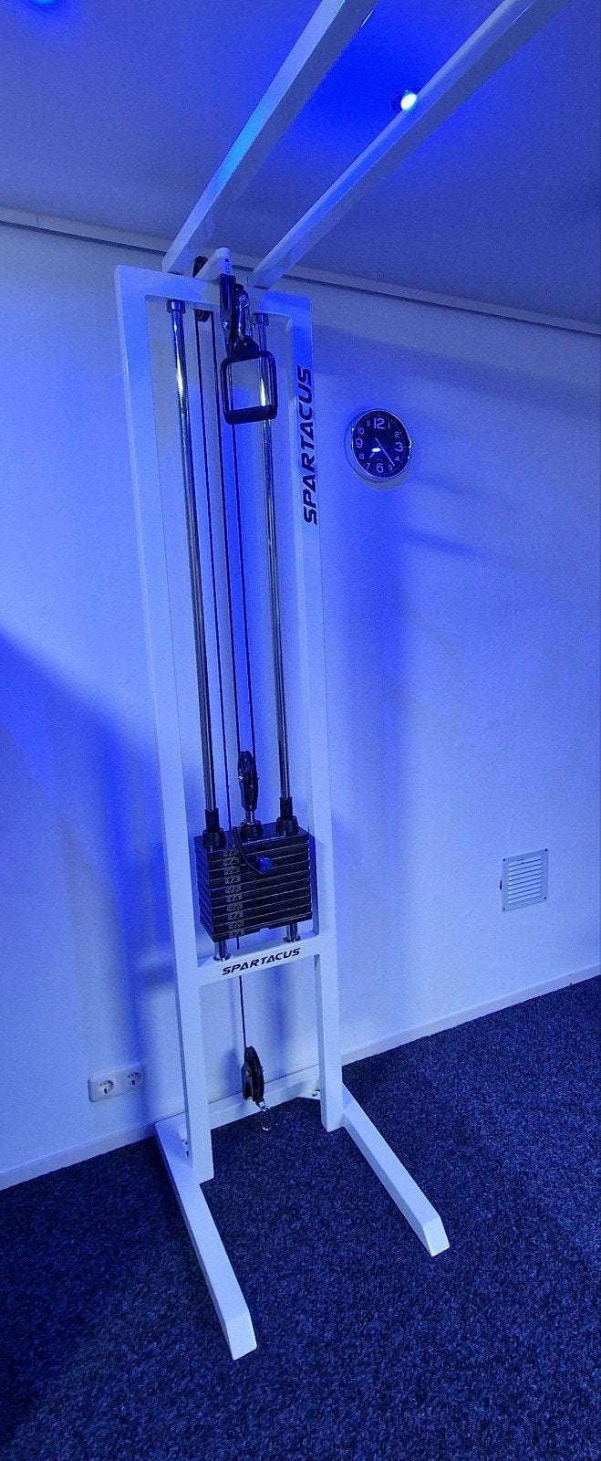 Nieuw Spartacus Cable Crossover Fly Pulley Fitness gewichten, Ophalen, Krachtstation, Benen, Nieuw