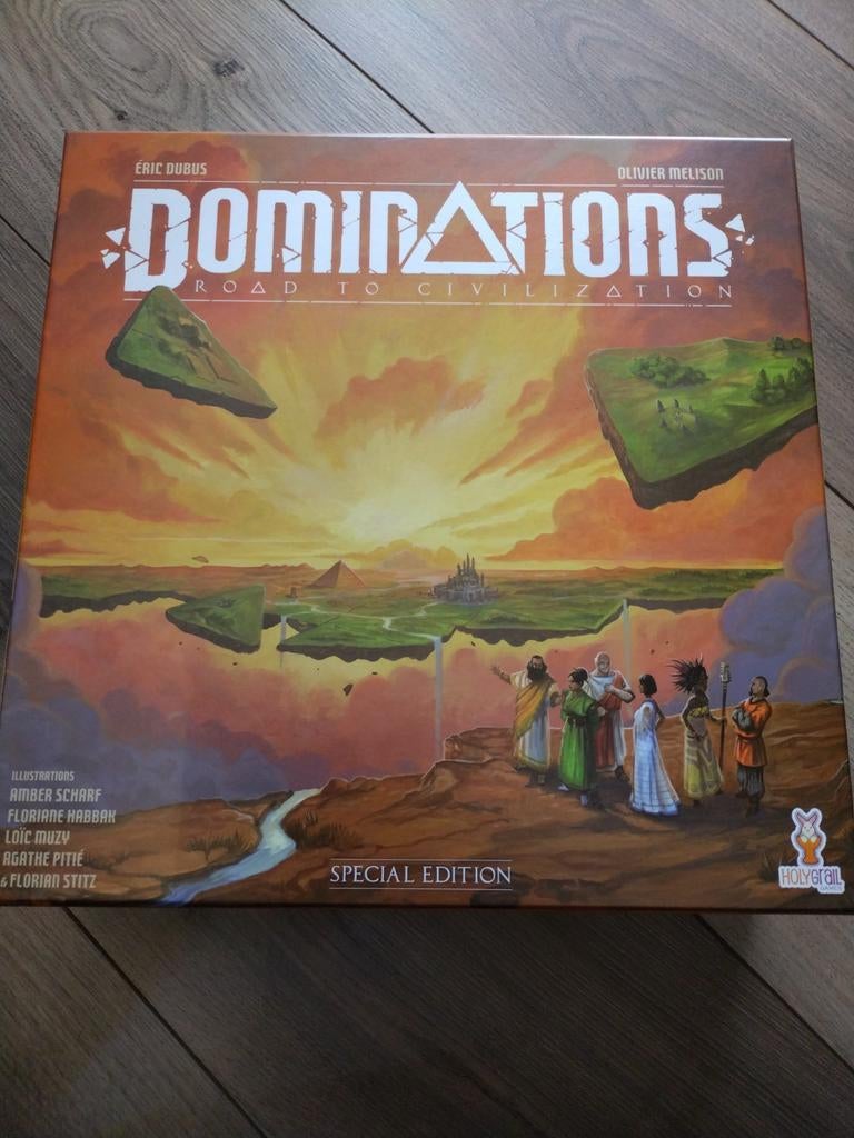 Dominations: Road to Civilization - Special Edition, Ophalen of Verzenden, Zo goed als nieuw, Holy Grail