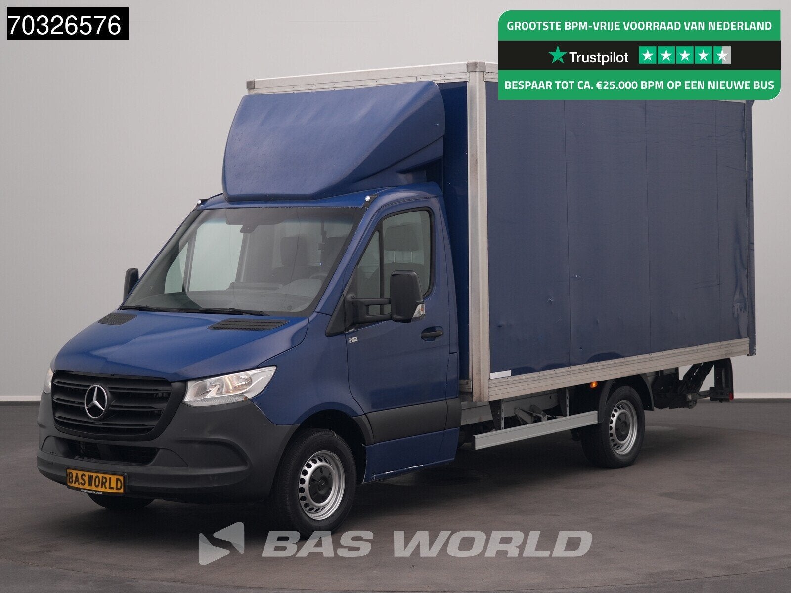 Mercedes Sprinter 315 CDI Laadklep Zijdeur Bakwagen Airco Eu, Stof, Gebruikt, Euro 6, 4 cilinders