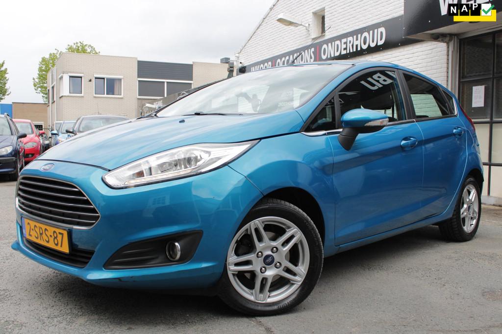 Ford Fiesta 1.0 Titanium / Airco / Cruise Control / Elektirs, Auto's, Ford, Voorwielaandrijving, Euro 5, Stof, 525 kg