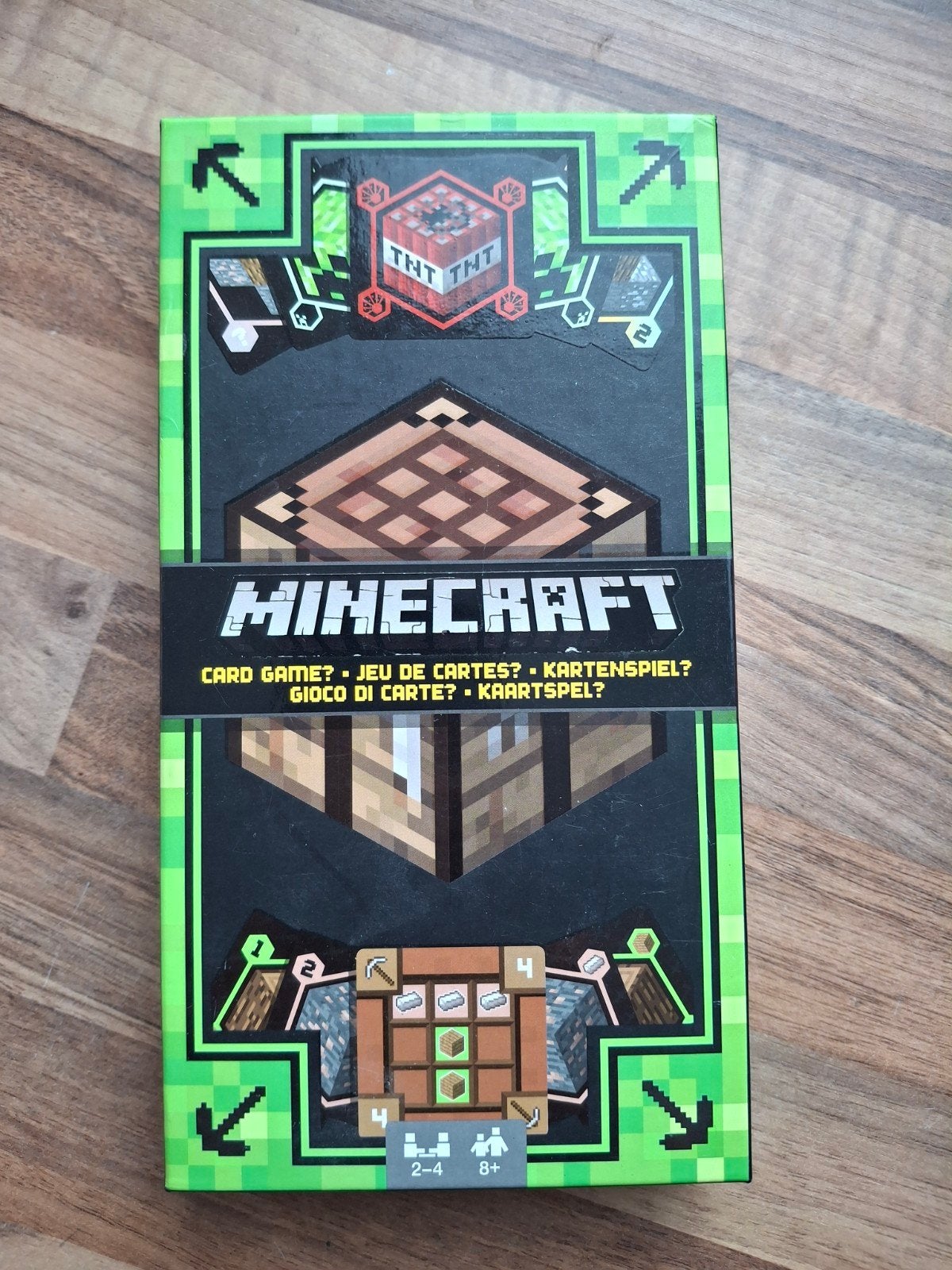 Minecraft Kaartspel, Een of twee spelers, Ophalen of Verzenden, Gebruikt, Mojang / Mattel