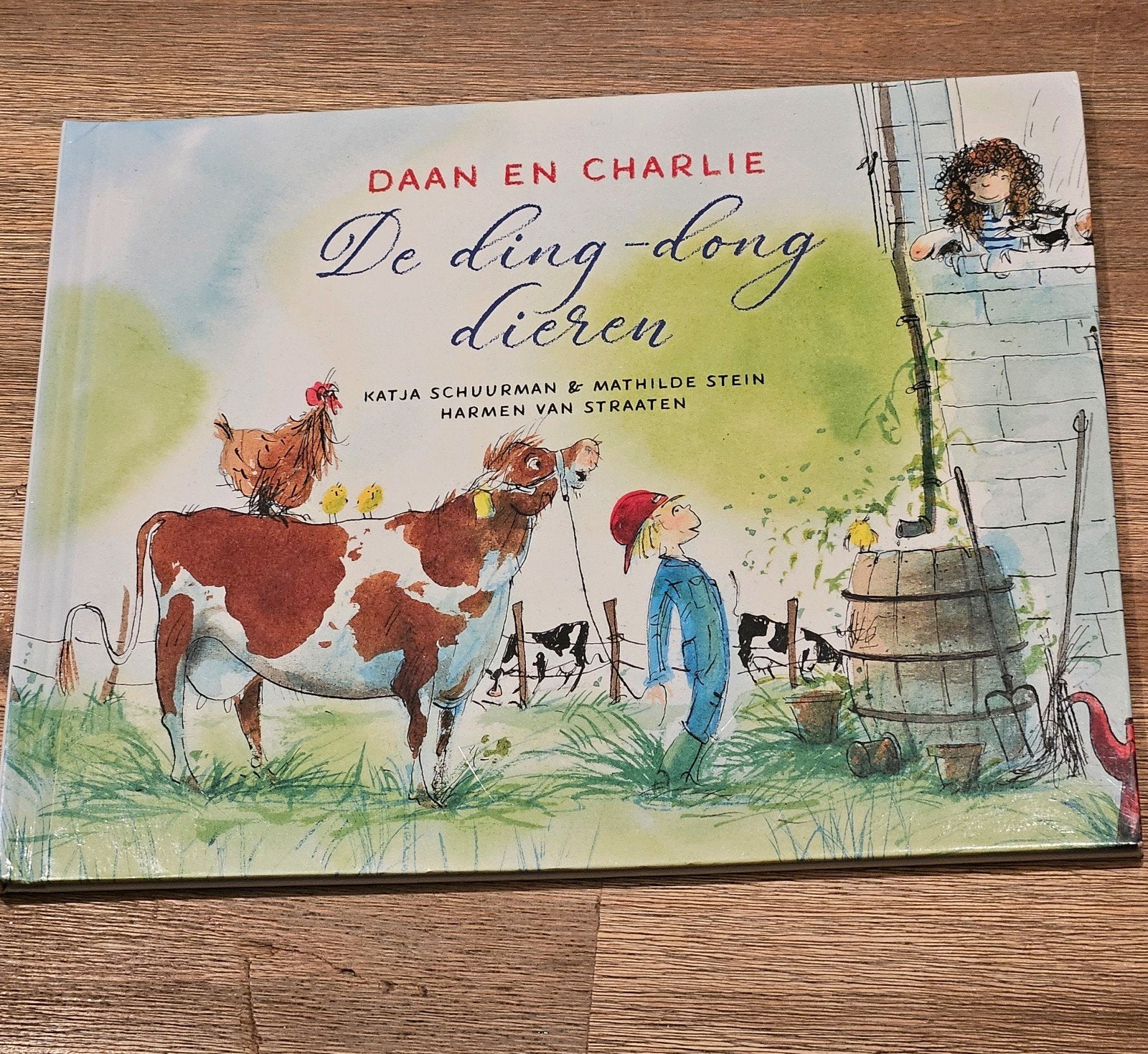 Daan en Charlie: De ding-dong dieren - Katja Schuurman, Ophalen of Verzenden, Zo goed als nieuw, Katja Schuurman & Mathilde Stein