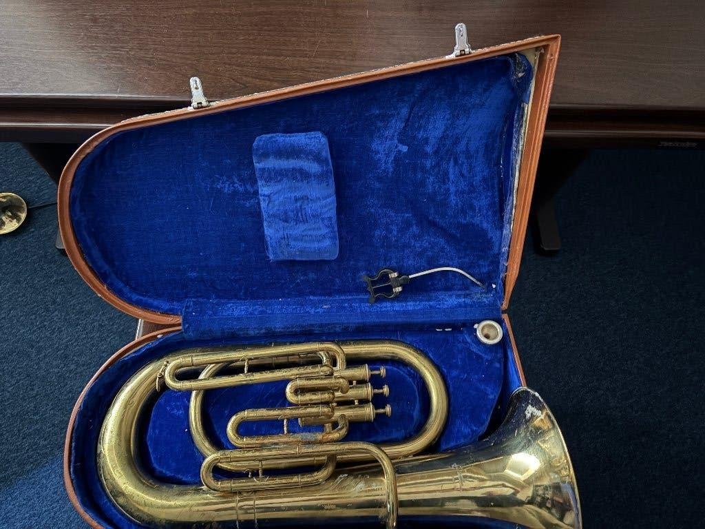 Euphonium, Ophalen, Gebruikt, Euphonium of Tenortuba, Met koffer of draagtas
