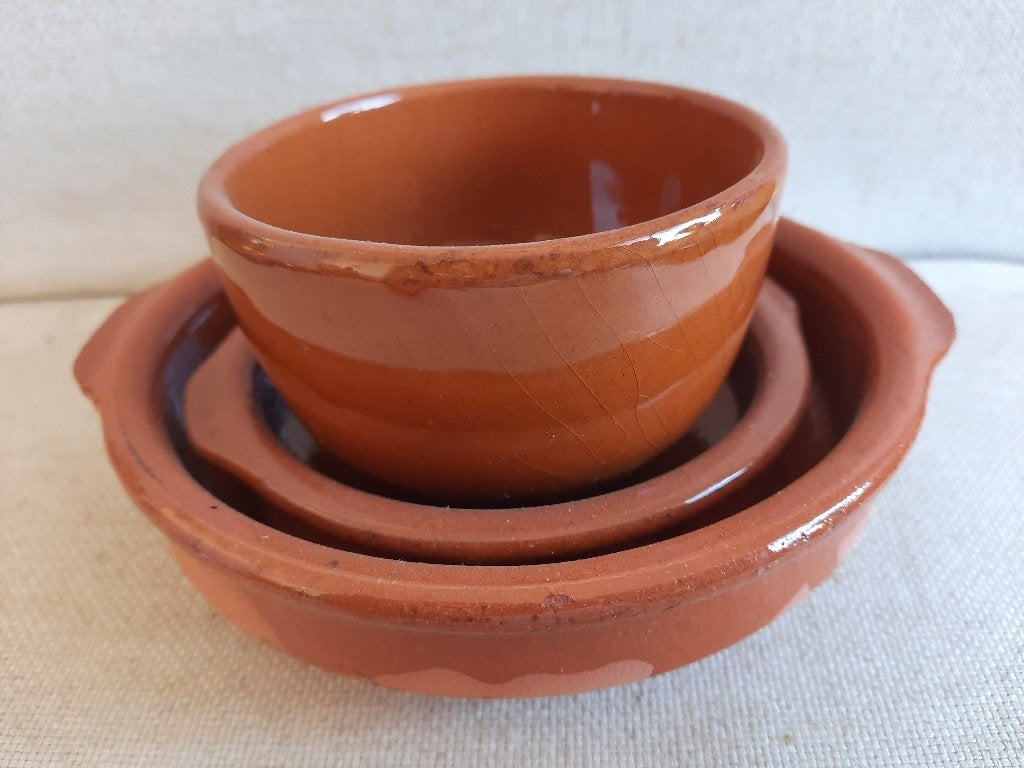Padilla tapas olijven terracotta bakjes - 3 stuks - nieuw -, Overige merken, Nieuw, Ophalen of Verzenden, Schaal of Schalen