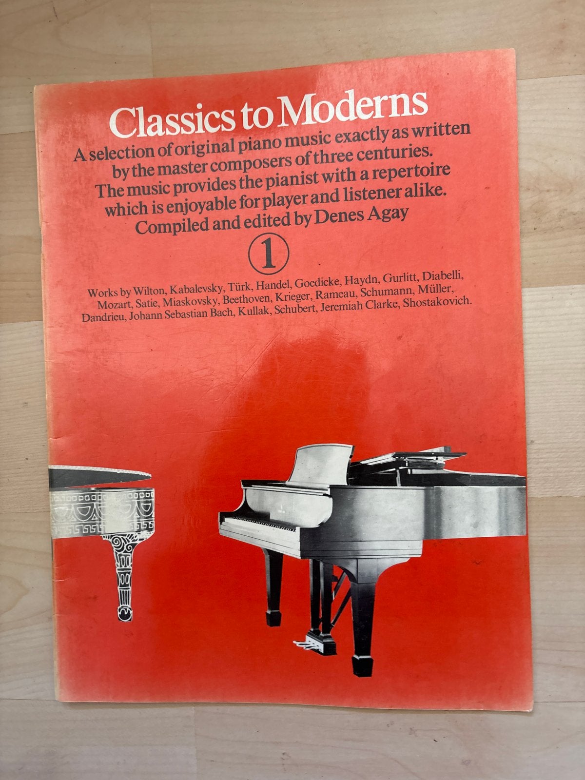 Classics to Moderns - Pianomuziek (Deel 1, 2, 4, 5), Ophalen of Verzenden, Gelezen, Instrument