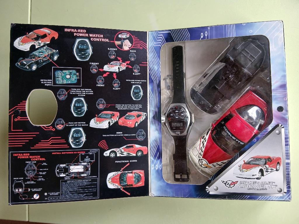 NewRay RC Corvette, Hobby en Vrije tijd, Modelauto's | 1:32, Zo goed als nieuw, Auto, Overige merken, Ophalen of Verzenden